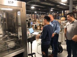 販売後の設置機械3