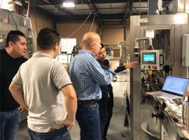 販売後の設置機械4